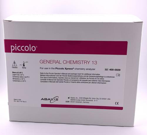 PICCOLO GENERAL CHEMISTRY 13 Pack de 10 panneaux 