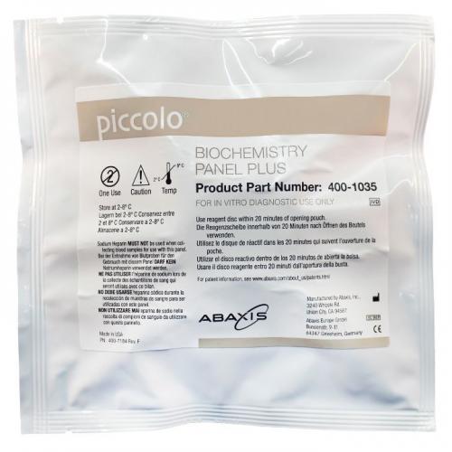 Piccolo® Biochemistry Panel Plus 