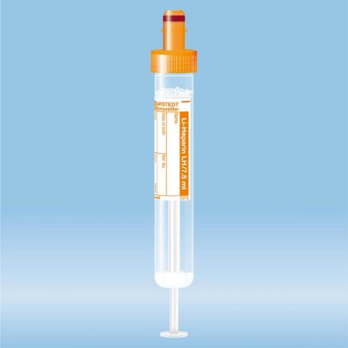 MONOVETTE Li-Heparin 7.5ml orange 50 Stk 