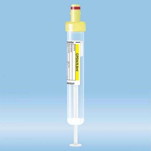 S-Monovette CPDA 8.8 ml jaune 50 pièces 