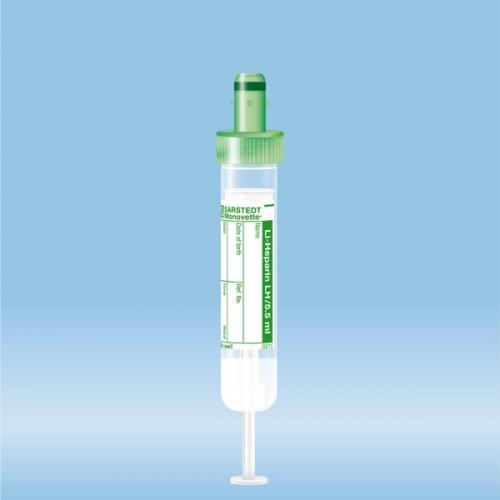 MONOVETTE Li-Heparin 5,5 ml verde 50 pezzi 