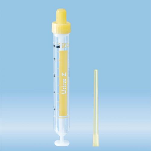 Tubo per urina MONOVETTE 10 ml giallo 64 pezzi U9 