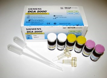 DCA 2000+ microalbumin/creatin control kit 