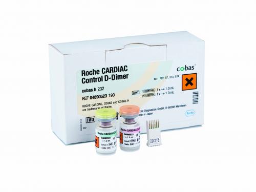 COBAS H 232 Cardiac Control D-Dimer Level 1+2 1ml 