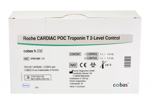 COBAS H232 CARDIAC POC Troponin T 2 level Control 