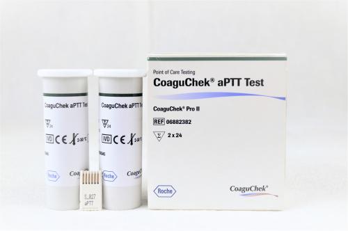 COAGUCHEK Test aPTT de/it/nl/fr 2 x 24 pezzi 