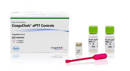 COAGUCHEK aPTT Controls (Level 1+2) 4 pce 