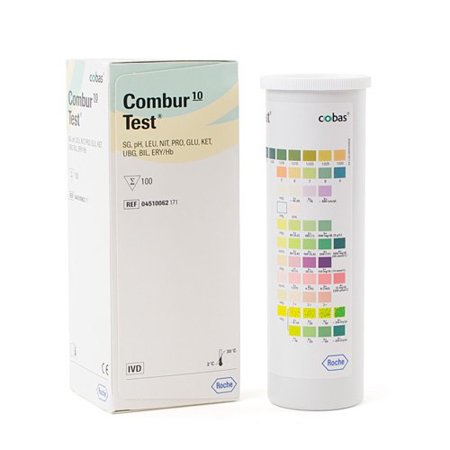 COMBUR 10 TEST UX Bandelettes de test urinaire 100 tests 