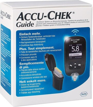 ACCU CHEK Guide Kit mmol/L incl. 1x 10 Tests 