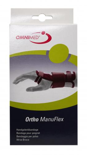 OMNIMED Ortho Manu Flex Handgelenk 16cm L li schw 