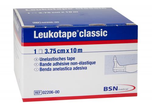 LEUKOTAPE CLASSIC 10mx3.75cm weiss 1 Rl 