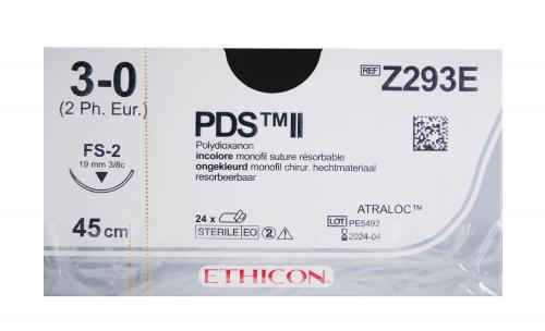 PDS II 45cm incolore 3-0 FS-2 24 pce 