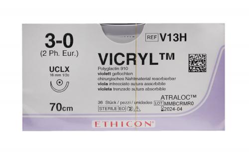 VICRYL 70cm violett 3-0 UCLX 36 Stk 