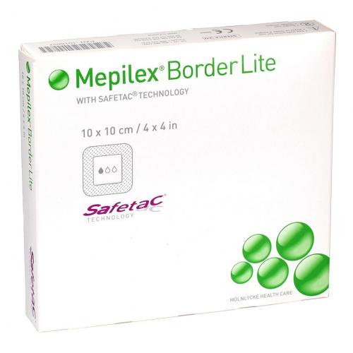MEPILEX Border pans hydrocell 10x10cm sili 5 pce 