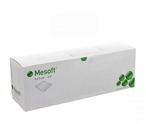 MESOFT NW Compressa in tessuto non tessuto 5x5cm, sterile, 3 