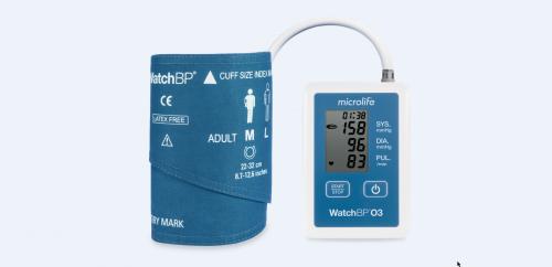 Misuratore di pressione sanguigna WatchBP O3 AFIB 2G 24 ore 
