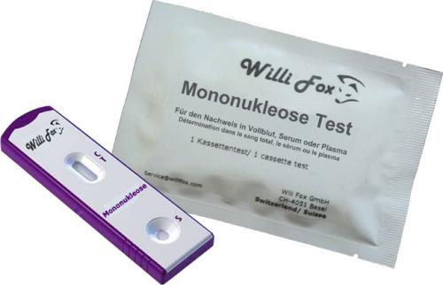WILLI FOX test de mononucléose 5 pce 
