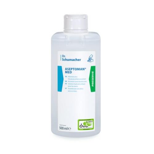 ASEPTOMAN Med désinfection des mains fl 500 ml 
