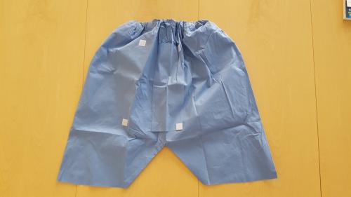 Pantalon de coloscopie non stérile, universel, bleu, 100 piè 