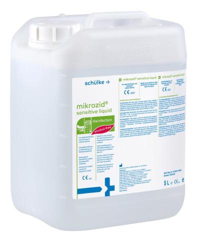 Liquido MIKROZID Sensitive, flacone da 5 litri 