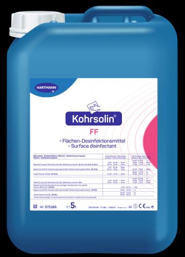 KOHRSOLIN FF désinfectant nettoyant bidon 5 lt 