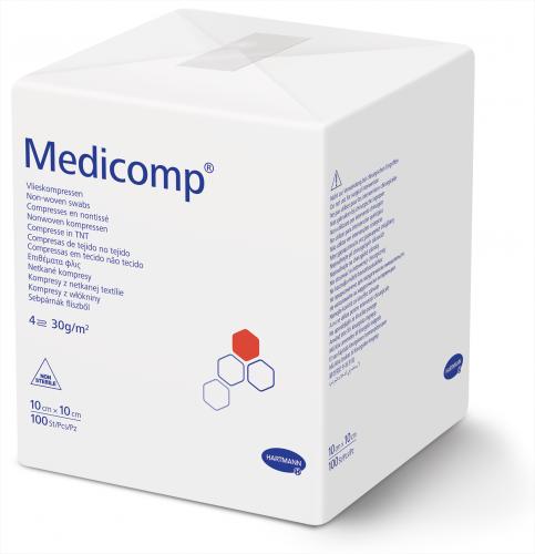 MEDICOMP 4 plis S30 10x10cm non stérile 100 pce 