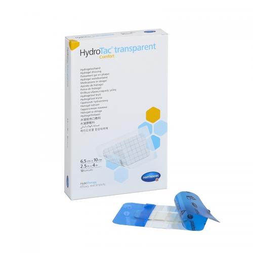 HYDROTAC Transp Comfort 6.5 cm x 10 cm sterilizzato 10 pezzi 