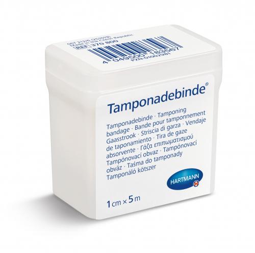 DERMAPLAST Tamponadebinde 1cmx5m steril 