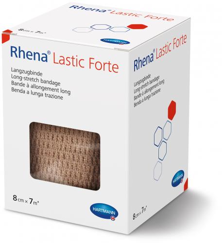 RHENA Lastic Forte 8cmx7m hautfarbig neu 10 Stk 
