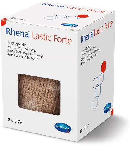 RHENA Lastic Forte 8 cm x 7 m colore carnagione (nuovo) 10 p 