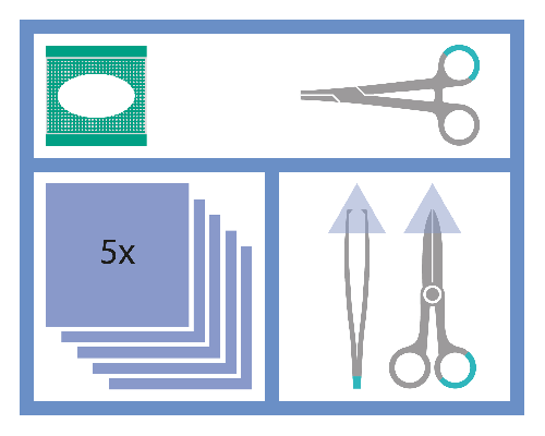 MEDISET set suture no12 