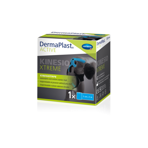 DERMAPLAST Active Kinesiotape Xtreme 5cmx5m blau 