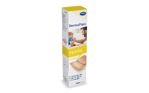 DERMAPLAST TEXTIL Centro 3cmx4cm hautf 100 Stk 