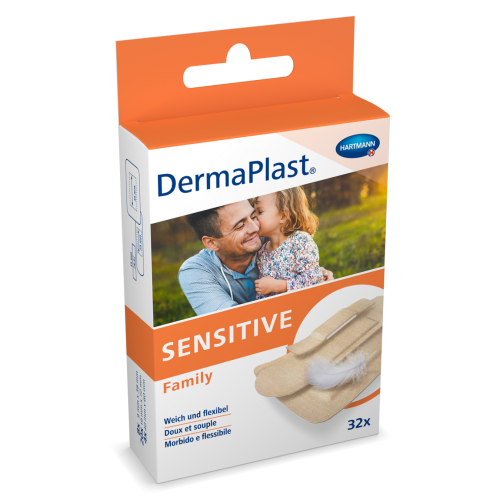 DERMAPLAST sens Family Strip ass hautf 32 Stk 