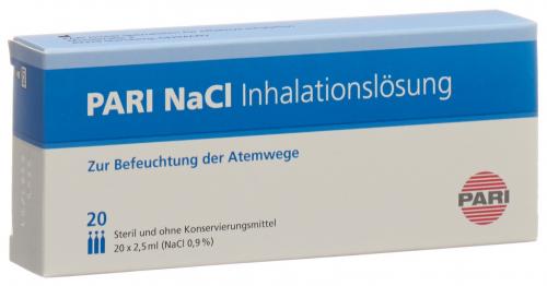PARI Soluzione fisiologica di NaCl per inalazione, fiala da 