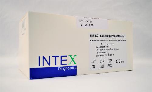 INTEX-Gravi-hCG Schwangerschaftstest 30 Stk 