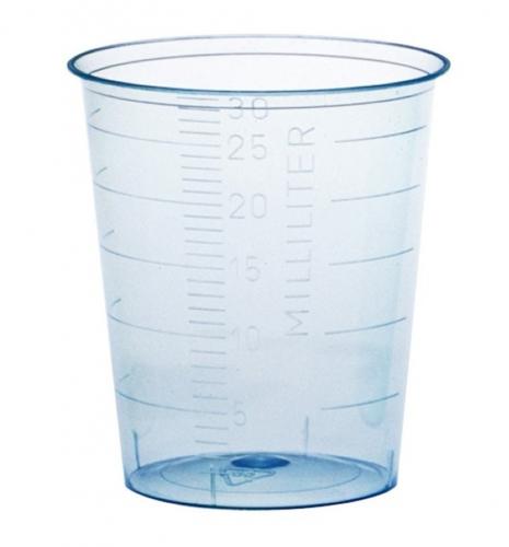 GRIBI gobelet médicaments 30ml bleu 80 pce 