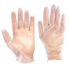 U-Handschuhe Dispos-A-Glove, transparent, Gr.M, aus Copolyme 