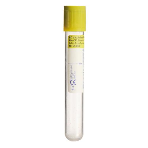 BD Vacutainer urine 10ml avec acide de forage 100 pièces 