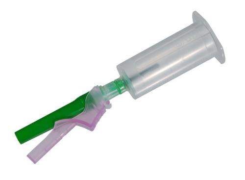 BD Vacutainer Eclipse S.Kanüle mit Halter 21G grün 50 Stück 