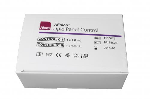 ALERE AFINION lipid panel contrôle level I+II 