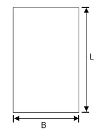 Flachbeutel zum Schweissen 150x250 mm 1000 Stk 