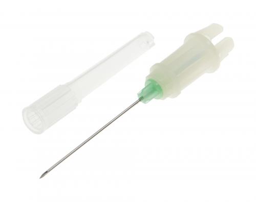 LabPack MONOVETTE Cannula 0,8x38mm 21G verde 10x M16 