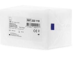 Faltkompresse T17 5x5cm 12fach 100 Stk 