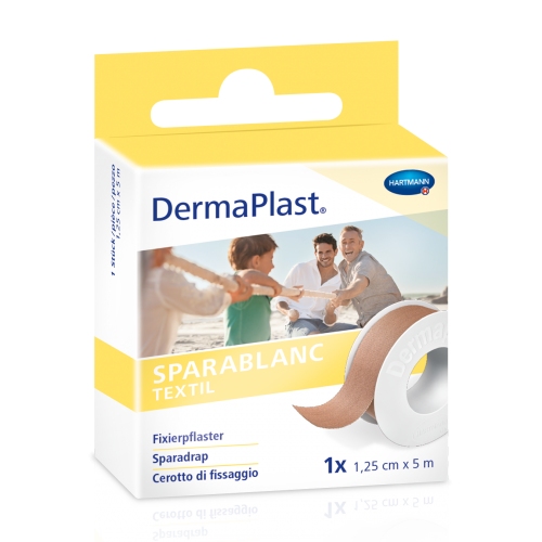 DERMAPLAST Sparablanc Textil 1.25cmx5m htf 