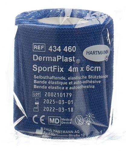 DERMAPLAST SportFix 6cmx4m bleu 