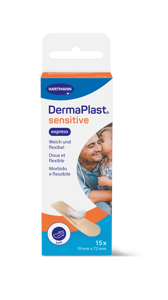 DERMAPLAST sens Express Strips 19x72mm 15 pièces 