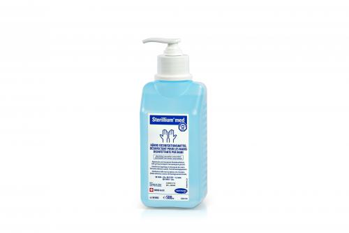 STERILLIUM med mit Pumpe CH 500 ml 