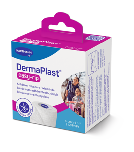 DermaPlast easy-rip blanc 4 cm
 