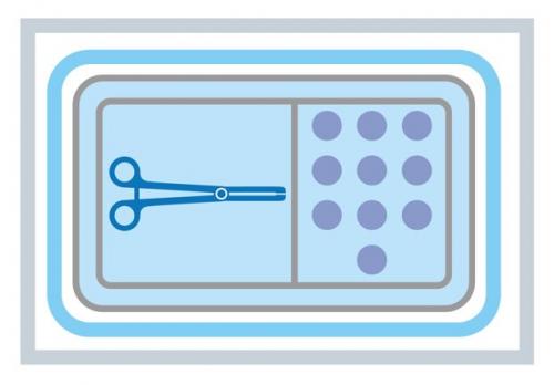 MediSet Desinfektions-Set steril 5Stk. einzeln verp. 